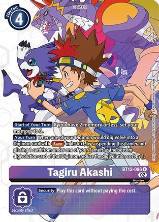 Tagiru Akashi [BT12-096] (Alternate Art) [Across Time] - Trinity Hobby