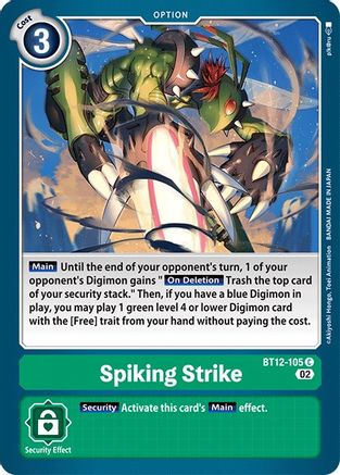 Spiking Strike [BT12-105] [Across Time] - Trinity Hobby