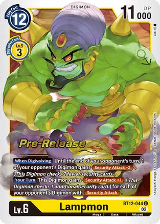 Lampmon [BT12-044] [Across Time Pre-Release Cards] - Trinity Hobby