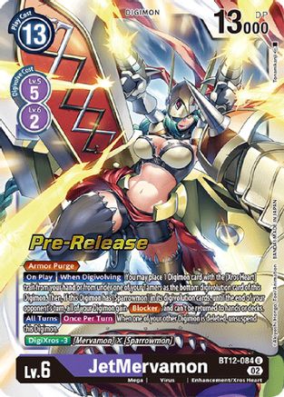 JetMervamon [BT12-084] [Across Time Pre-Release Cards] - Trinity Hobby
