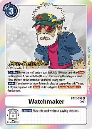 Watchmaker [BT12-098] [Across Time Pre-Release Cards] - Trinity Hobby