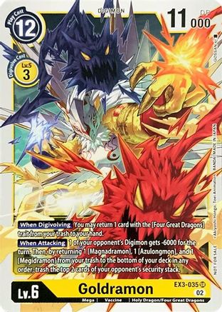 Goldramon [EX3-035] [Revision Pack Cards] - Trinity Hobby