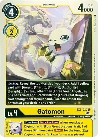Gatomon [EX3-030] [Revision Pack Cards] - Trinity Hobby