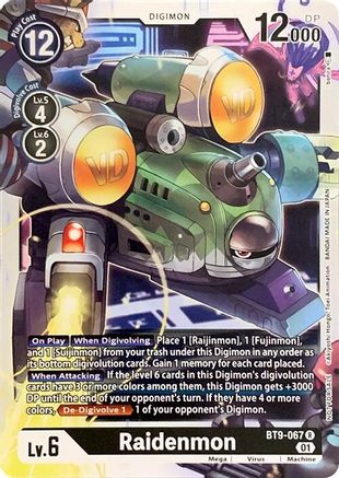 Raidenmon [BT9-067] [Revision Pack Cards] - Trinity Hobby