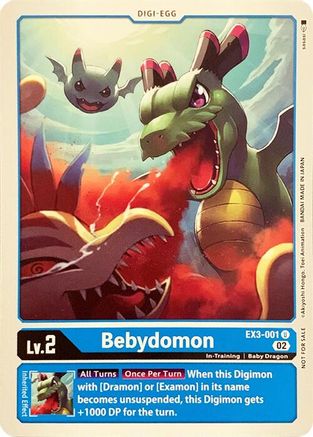 Bebydomon [EX3-001] [Cartes du pack de révision] 