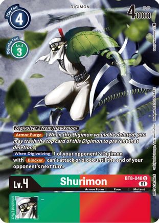 Shurimon [BT8-048] (Official Tournament Pack Vol.9) [New Awakening Promos] - Trinity Hobby
