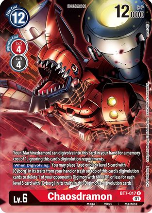 Chaosdramon [BT7-017] (Winner Pack Across Time) [Next Adventure Promos] - Trinity Hobby