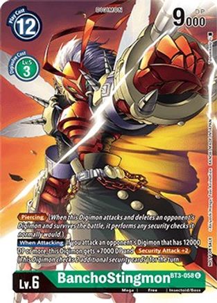 BanchoStingmon [BT3-058] (Across Time Pre-Release) [Release Special Booster Promos] - Trinity Hobby