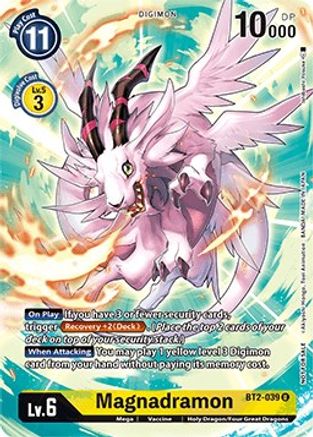 Magnadramon [BT2-039] (Across Time Pre-Release) [Release Special Booster Promos] - Trinity Hobby