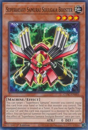 Superheavy Samurai Soulgaia Booster [CYAC-EN005] Common - Trinity Hobby