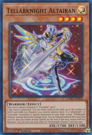 Tellarknight Altairan [CYAC-EN020] Super Rare - Trinity Hobby