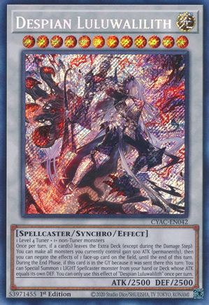 Despian Luluwalilith [CYAC-EN042] Secret Rare - Trinity Hobby
