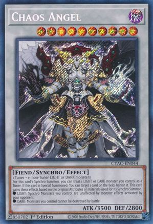 Chaos Angel [CYAC-EN044] Secret Rare - Trinity Hobby