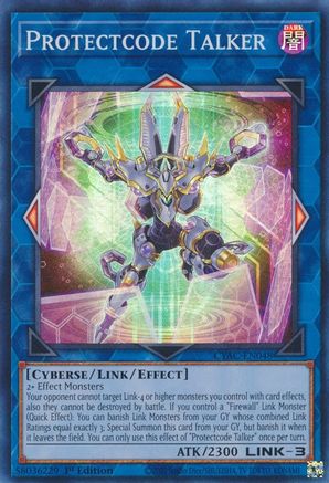 Protectcode Talker [CYAC-EN048] Super Rare - Trinity Hobby