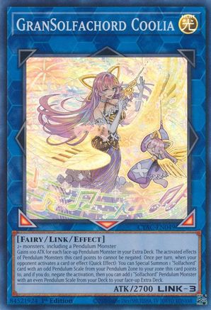 GranSolfachord Coolia [CYAC-EN049] Super Rare - Trinity Hobby