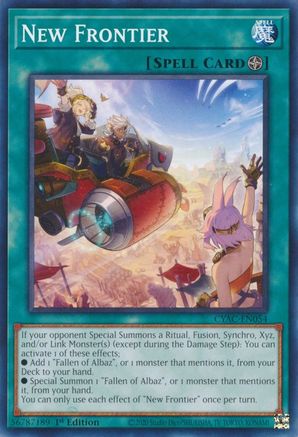 New Frontier [CYAC-EN054] Common - Trinity Hobby