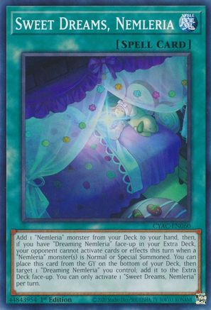 Sweet Dreams, Nemleria [CYAC-EN060] Common - Trinity Hobby