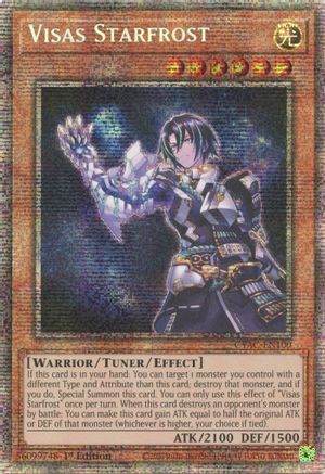 Visas Starfrost [CYAC-EN100] Starlight Rare - Trinity Hobby