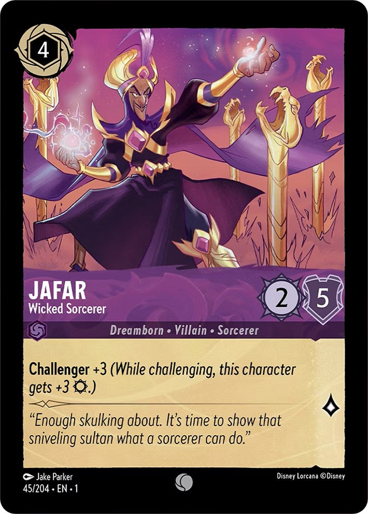 Jafar - Wicked Sorcerer (45/204) [The First Chapter] - Trinity Hobby