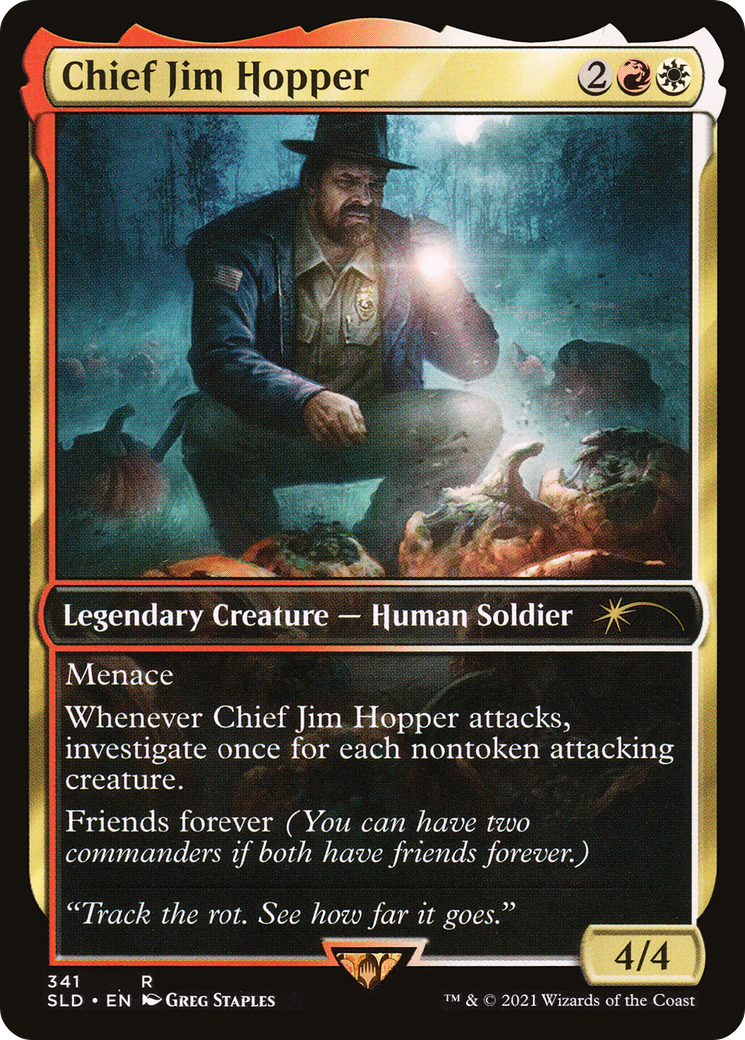 Chief Jim Hopper [Secret Lair Drop Series] - Trinity Hobby