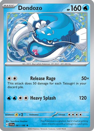 Dondozo (061/198) (Theme Deck Exclusive) [Scarlet & Violet: Base Set] - Trinity Hobby