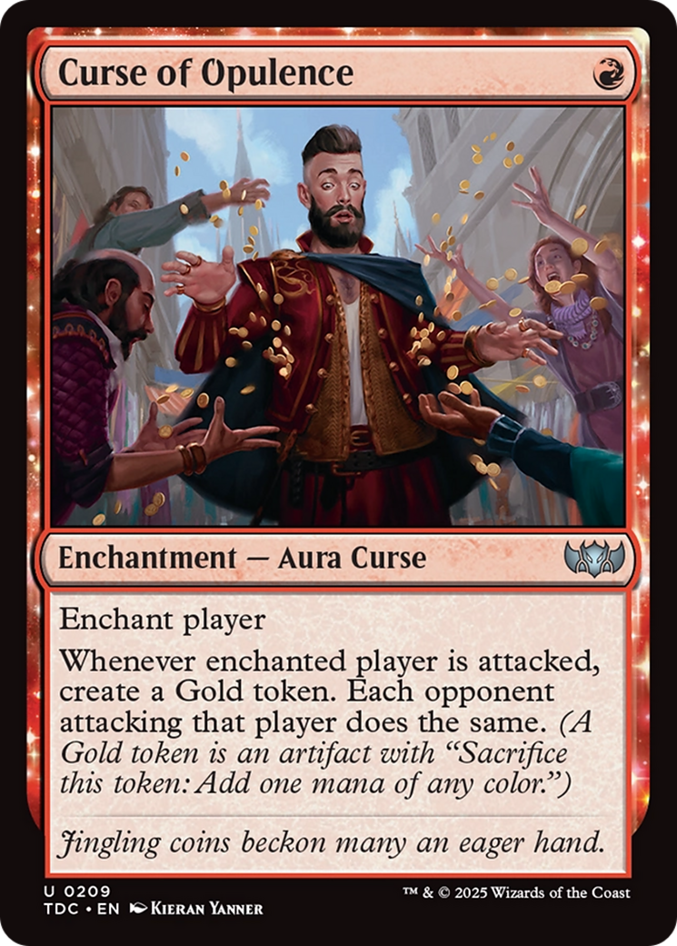 Curse of Opulence [Tarkir: Dragonstorm Commander] - Trinity Hobby