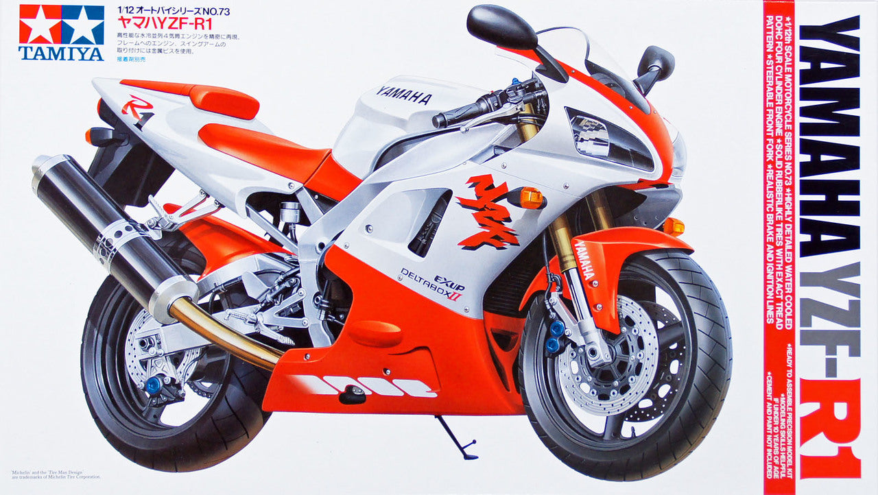 Tamiya Yamaha YZF-R1 1/12 Scale 14073