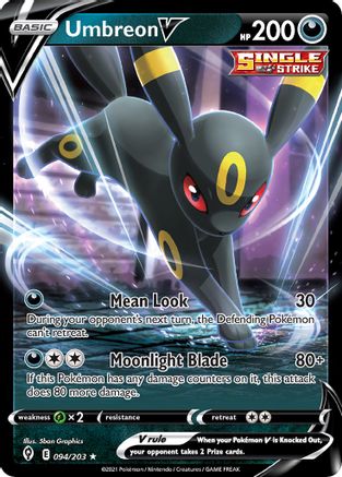 Umbreon V (094/203) (Intro Deck) [Sword & Shield: Evolving Skies] - Trinity Hobby
