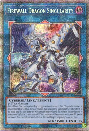Firewall Dragon Singularity [CYAC-EN047] Starlight Rare - Trinity Hobby