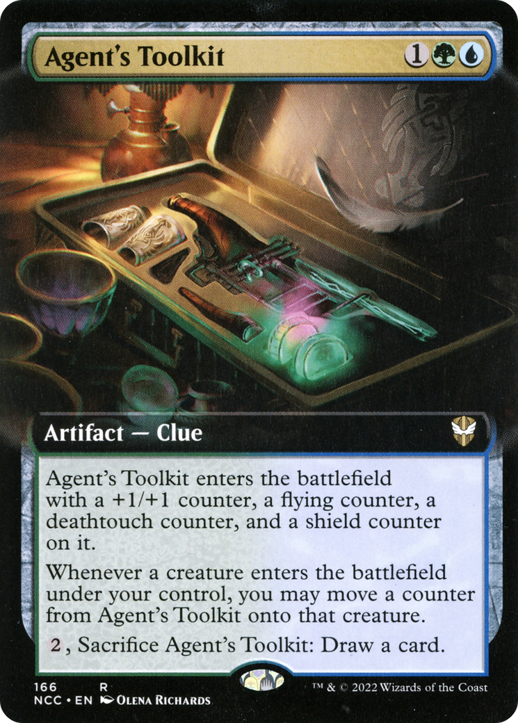 Agent's Toolkit (Extended Art) [Streets of New Capenna Commander] - Trinity Hobby