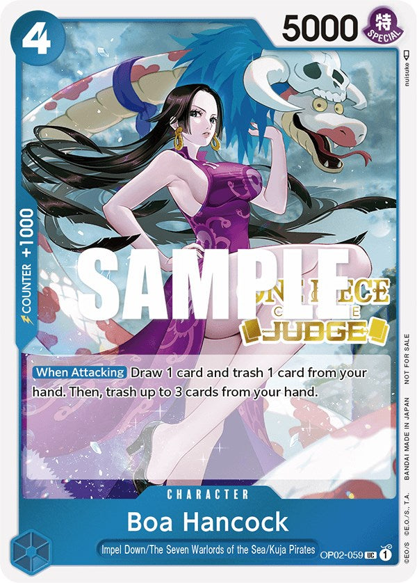 Boa Hancock (Judge) (OP02-059) - [One Piece Promotion Cards] Foil - Trinity Hobby