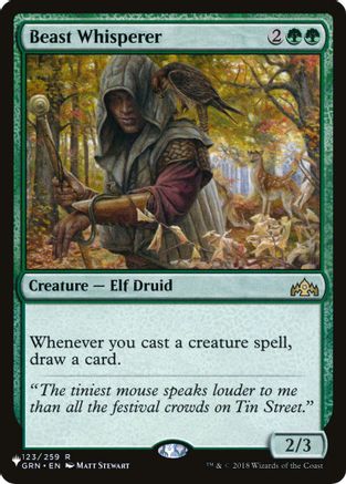 Beast Whisperer  (LIST-123) - [The List Reprints] - Trinity Hobby
