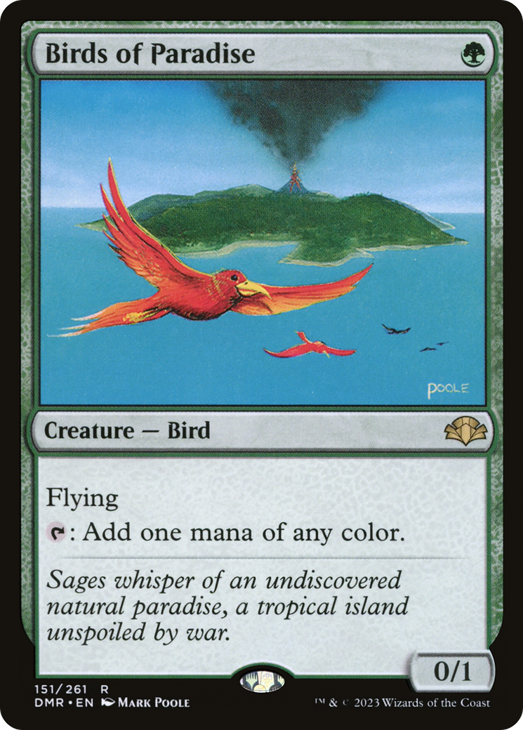 Birds of Paradise [Dominaria Remastered] - Trinity Hobby
