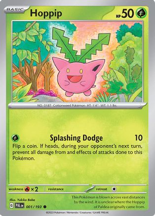 Hoppip (001/193) [Scarlet & Violet: Paldea Evolved] - Trinity Hobby