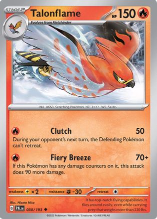 Talonflame (030/193) [Scarlet & Violet: Paldea Evolved] - Trinity Hobby
