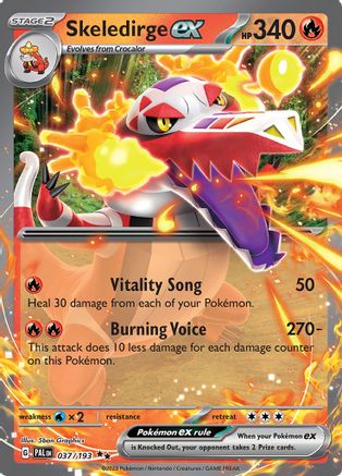 Skeledirge ex (037/193) [Scarlet & Violet: Paldea Evolved] - Trinity Hobby