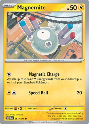 Magnemite (065/193) [Scarlet & Violet: Paldea Evolved] - Trinity Hobby