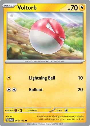 Voltorb (066/193) [Scarlet & Violet: Paldea Evolved] - Trinity Hobby