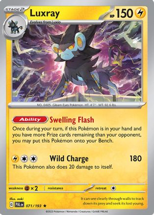 Luxray (071/193) [Scarlet & Violet: Paldea Evolved] - Trinity Hobby