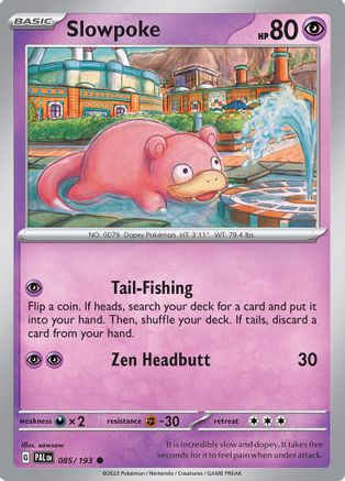 Slowpoke (085/193) [Scarlet & Violet: Paldea Evolved] - Trinity Hobby