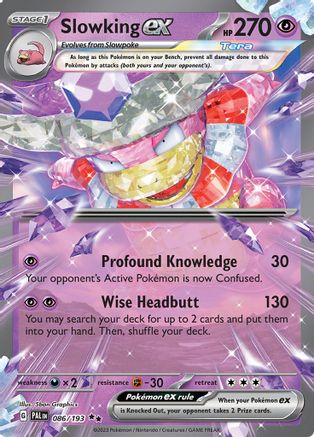 Slowking ex (086/193) [Scarlet & Violet: Paldea Evolved] - Trinity Hobby