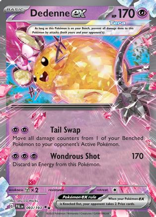 Dedenne ex (093/193) [Scarlet & Violet: Paldea Evolved] - Trinity Hobby