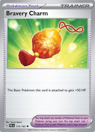 Bravery Charm (173/193) [Scarlet & Violet: Paldea Evolved] - Trinity Hobby