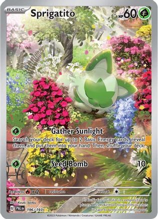 Sprigatito (196/193) [Scarlet & Violet: Paldea Evolved] - Trinity Hobby