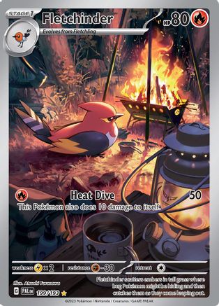 Fletchinder (199/193) [Scarlet & Violet: Paldea Evolved] - Trinity Hobby