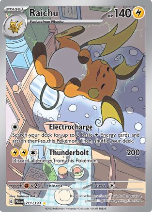 Raichu (211/193) [Scarlet & Violet: Paldea Evolved] - Trinity Hobby
