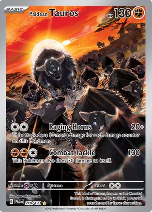 Paldean Tauros (218/193) [Scarlet & Violet: Paldea Evolved] - Trinity Hobby