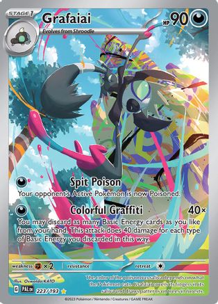 Grafaiai (223/193) [Scarlet & Violet: Paldea Evolved] - Trinity Hobby