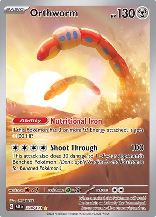 Orthworm (224/193) [Scarlet & Violet: Paldea Evolved] - Trinity Hobby