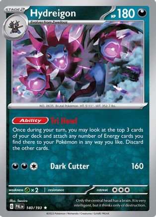 Hydreigon (140/193) [Scarlet & Violet: Paldea Evolved] - Trinity Hobby